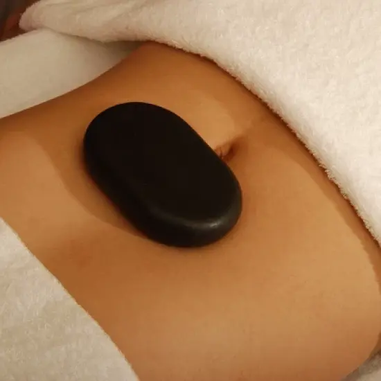 Royal Massage 8pc X-Large Basalt Hot Stone Set C - Essential Massage Stones/Hot Rocks Set for Professional or Home Spa image {4}