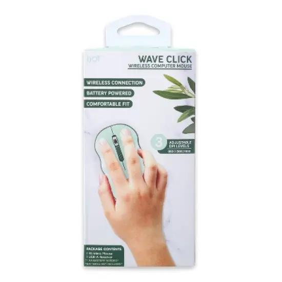 iJoy Wireless Wavy Computer Mouse image {3}