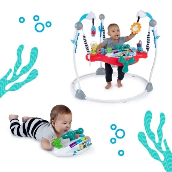 Baby Einstein Ocean Explorers Airplane Adventure 2-in-1 Activity Jumper image {1}