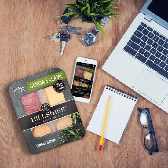 Hillshire Snacking Small Plates Genoa Salami and White Cheddar Cheese - 2.76oz image {4}