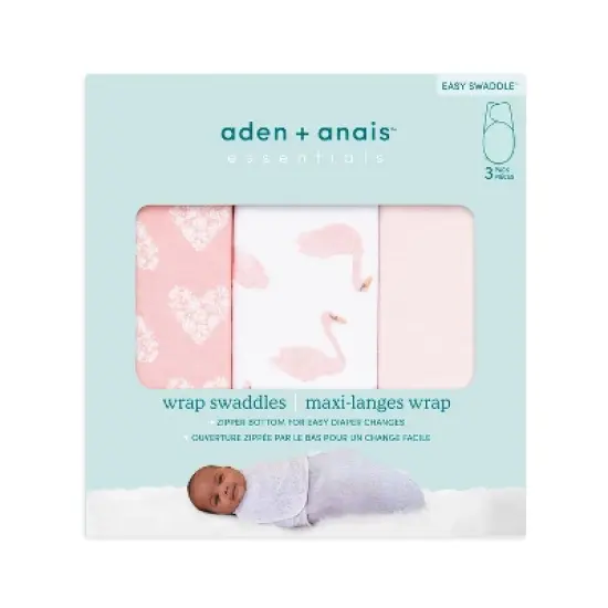 aden + anais Essentials Easy Swaddle Wrap - 3pk image {4}