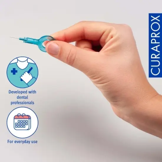 Curaprox CPS 06 Prime Start Interdental Brushes &ndash; Ultra-Fine Cleaning for Tight Spacesk, 5 pcs image {5}
