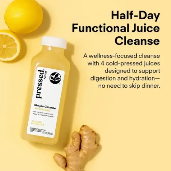 Pressed Juicery 1/2 Day Express Cleanse - 4ct/12 fl oz image {3}