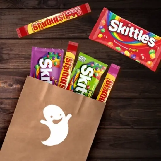 Mars - Skittles & Starburst Halloween Candy Chewy Variety Pack - 37.05oz/18ct image {6}