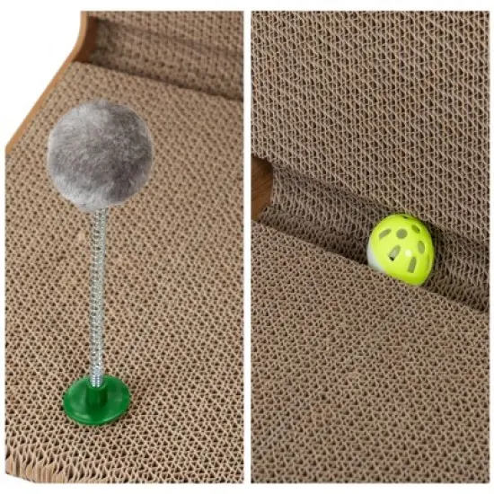 Sandinrayli L Shape Large Cat Scratcher image {8}