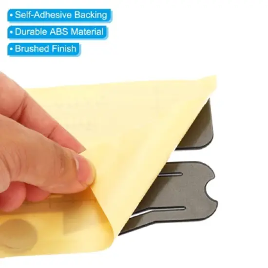 Unique Bargains Self-Adhesive Office Business Men Women Restroom Sign 1 Pair image {3}