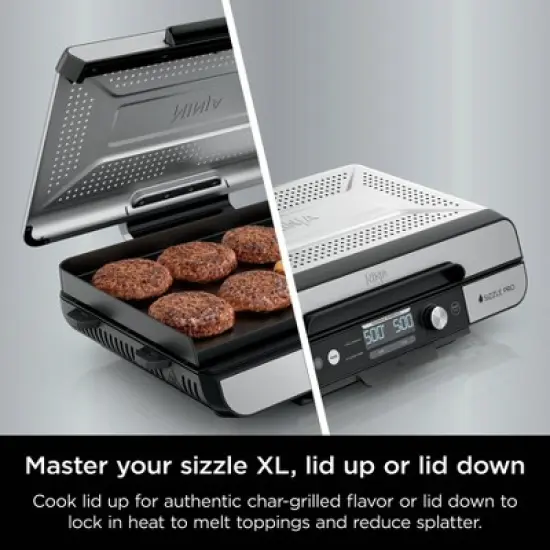 Ninja Sizzle Pro XL 20-Inch Indoor Griddle & Grill with ProTemp IQ - GX101 image {8}