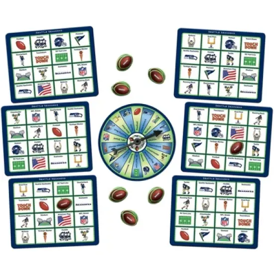 MasterPieces Kids Games - NFL Seattle Seahawks Bingo Game image {2}