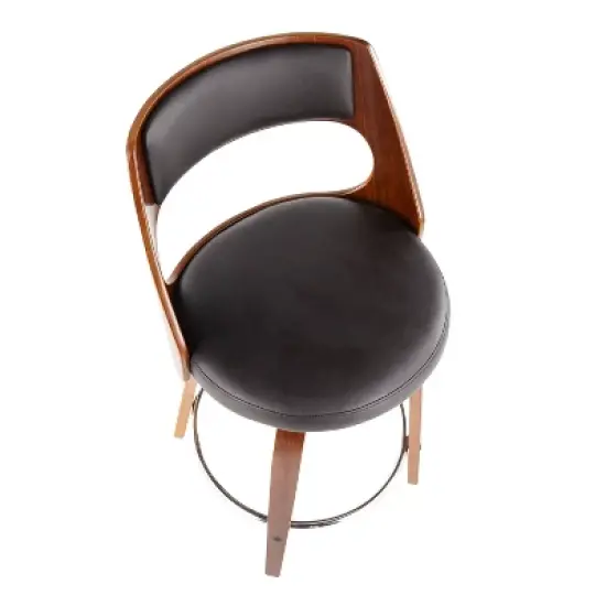 Set of 2 Cecina Upholstered Counter Height Barstools - Lumisource image {7}
