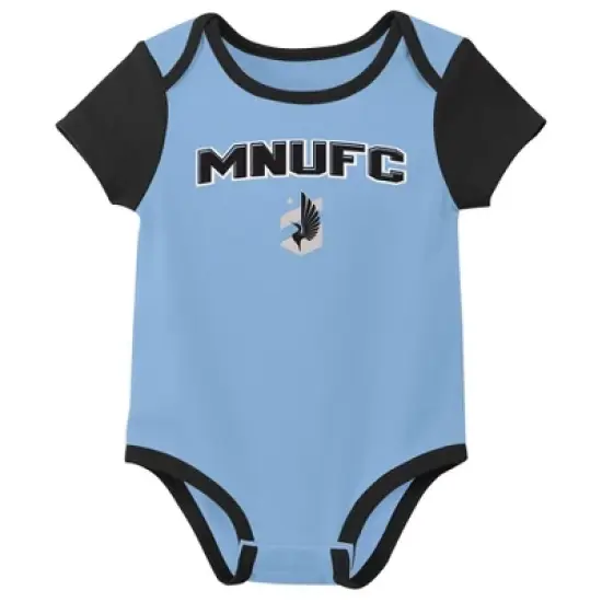 MLS Minnesota United FC Infant 3pk Bodysuit image {2}