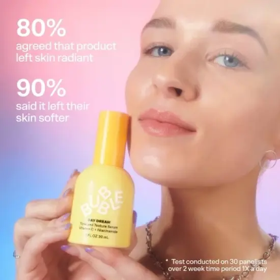 Bubble Skincare Day Dream Vitamin C + Niacinamide Tone & Texture Serum - 1 fl oz image {2}