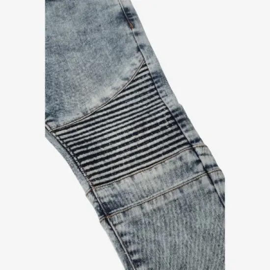 X RAY Little Boy's Stretch Moto Jeans image {2}