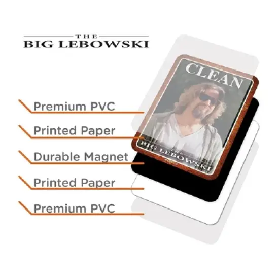 Gamago The Big Lebowski Dishwasher Magnet image {2}