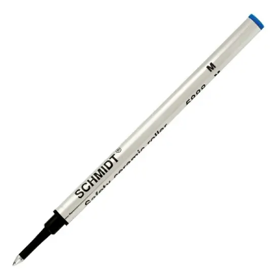 Schmidt Ink Schmidt 888 Safety Ceramic Rollerball Metal Tube Refill Fits Universal Pens Medium Blue image {2}