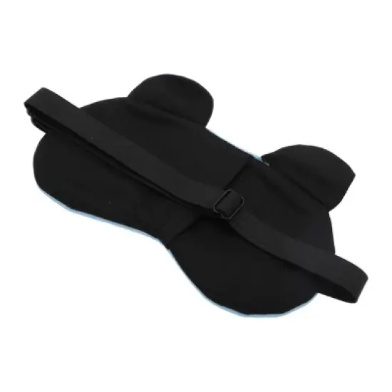 Unique Bargains Soft Cartoon Sleep Mask Crescent Eyes Blue 1 Pc image {4}