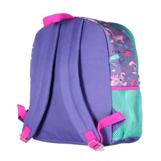 Disney Lilo & Stitch Angel 5 Pc Set Backpack Lunch Box Key Chain Pencil Case image {2}