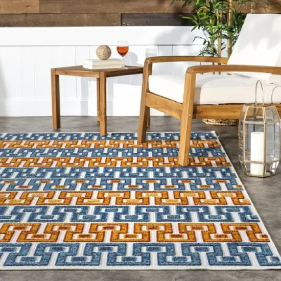 nuLOOM Rochel Mediterranean Indoor/Outdoor Area Rug image {7}