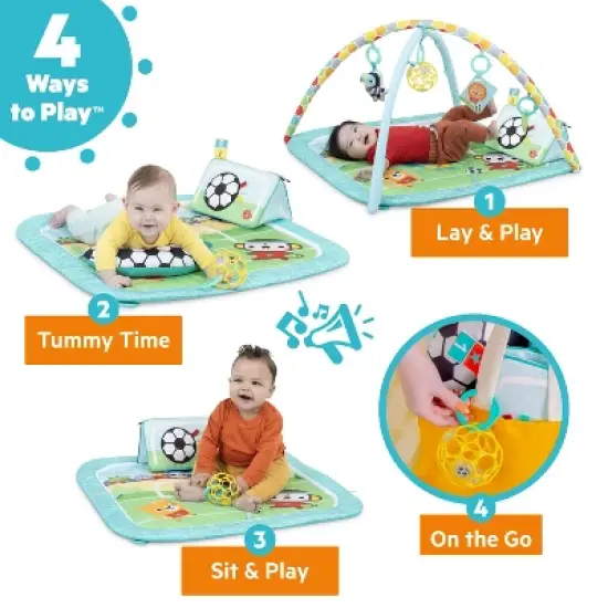 Bright Starts Oball Grip & Kick Activity Gym image {3}