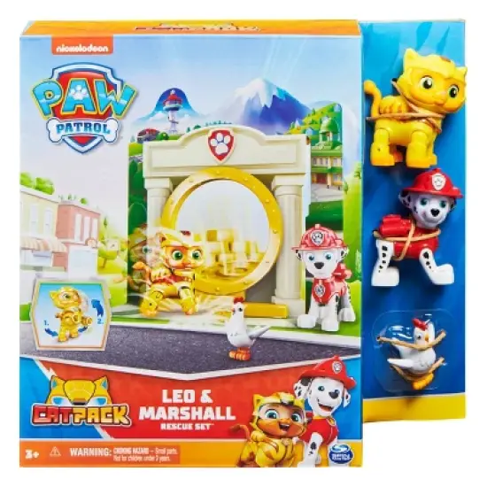 PAW Patrol Leo Cat Pack Figures - 2pk image {1}