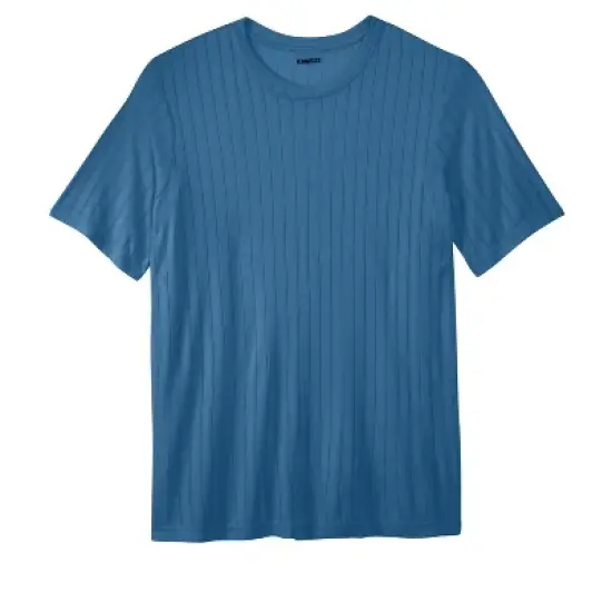 KingSize Men's Big & Tall Plaited Crewneck Shirt image {5}