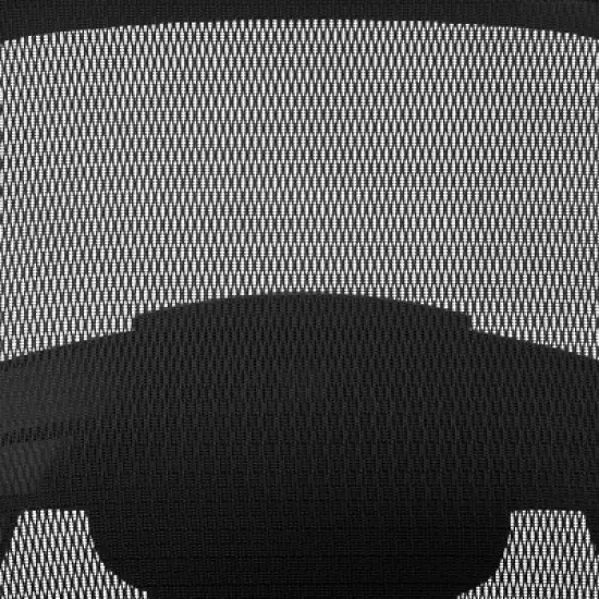 Flash Furniture HERCULES Series 24/7 Intensive Use Big & Tall 500 lb. Rated Black Mesh Executive Ergonomic Office Chair with Ratchet Back image {9}