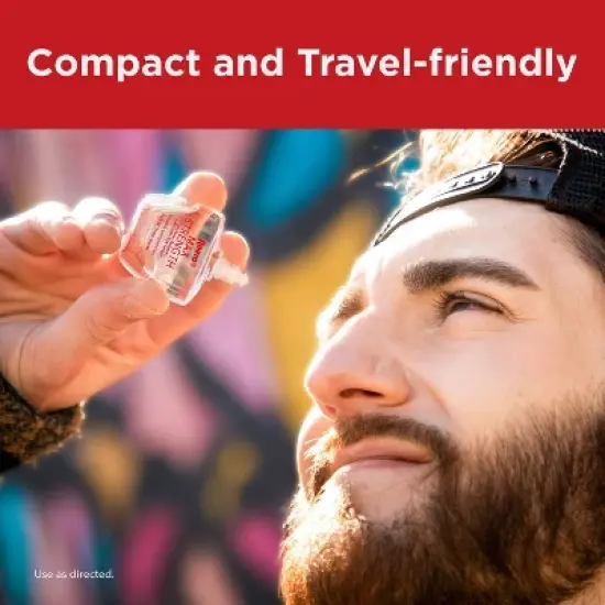 Rohto Max Strength Redness Reliever, Lubricant Eye Drops, Redness & Dry Eye Symptom Relief - 0.4 fl oz image {5}