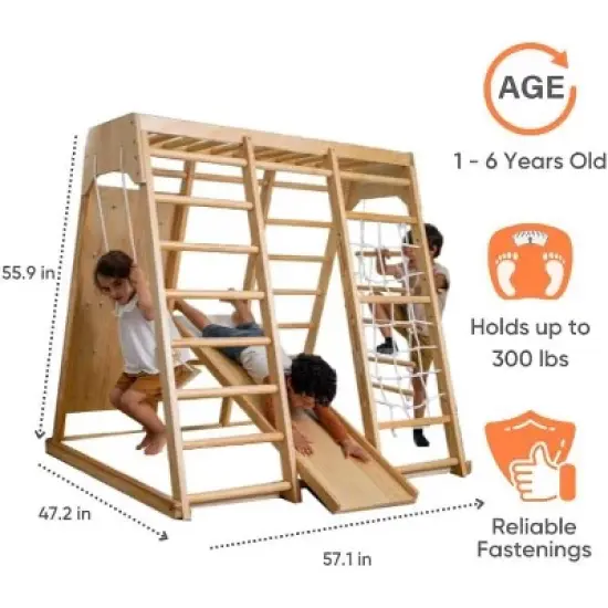 Avenlur Magnolia - Real Wood 6-in-1 Playset  image {4}