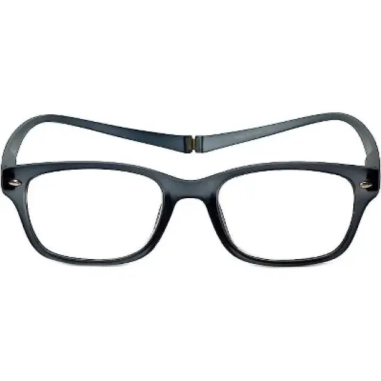 Magz Greenwich Magnetic Front Connecting Reading OR Blue Light Glasses OR Transition Photochromic in Rainbow Stripe Multi-Color Black image {1}