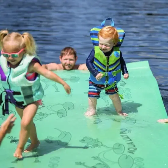 Aqua Lily Pad Original Water Playground Floating Foam Island image {3}