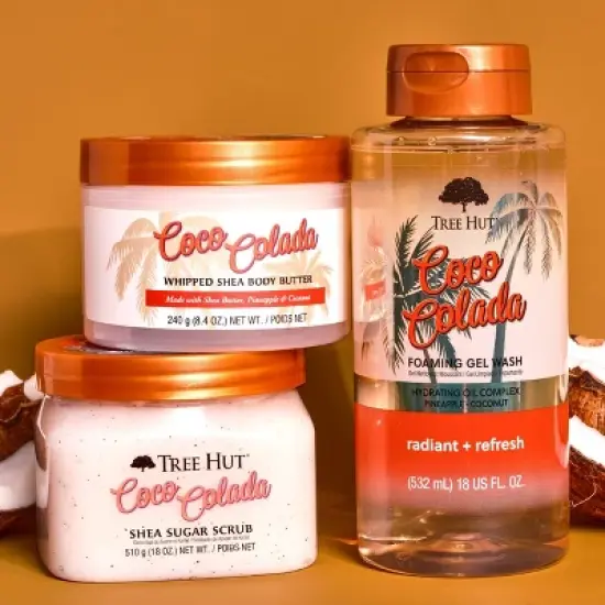 Tree Hut Coco Colada Foaming Gel Body Wash - Scented - 18 fl oz image {7}