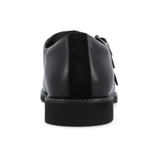 Thomas & Vine Artemis Chisel Toe Double Monk Strap image {2}