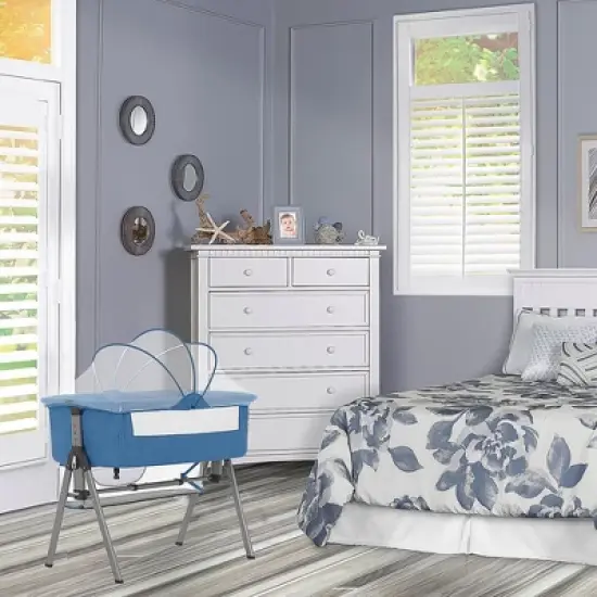 Dream On Me JPMA Certified Lotus Bassinet and Bedside Sleeper image {10}