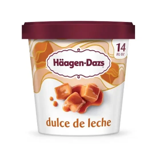 Haagen-Dazs Dulce de Leche Caramel Ice Cream - 14 fl oz image {14}