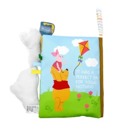 Disney Baby Winnie the Pooh Deluxe Soft Book with Removable Plush Toys - 3pc image {3}