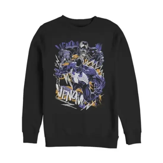 Men's Marvel Venom Graffiti Sweatshirt image {2}