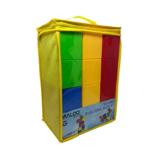 Waloo Sports Jumbo Building Blocks - 19pc Set image {3}