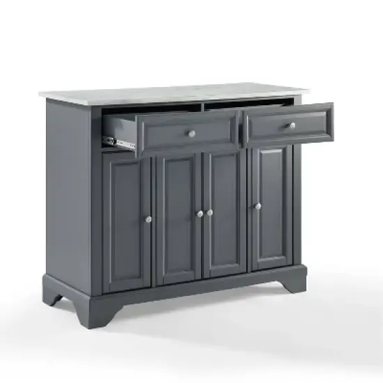 Avery Kitchen Island Gray - Crosley image {3}