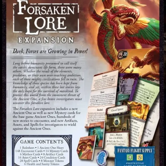 Fantasy Flight Studios Eldritch Horror: Forsaken Lore Expansion Game image {2}