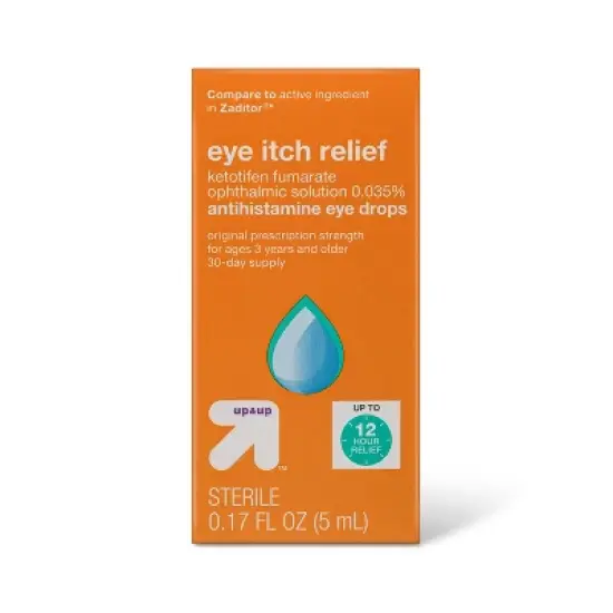 Eye Itch Relief Drops - 0.17 fl oz - up&up&trade; image {6}