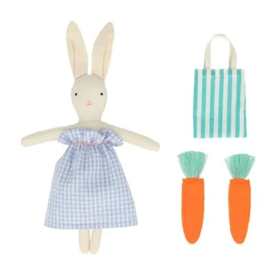 Meri Meri Bunny Mini Suitcase Doll (Pack of 1) image {3}