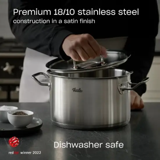 Fissler Original-Profi Collection Stainless Steel Stock Pot with Lid image {2}