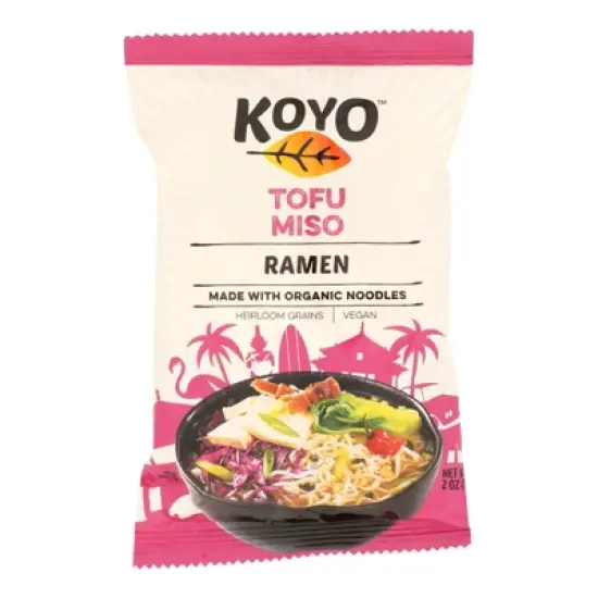 Koyo Tofu Miso Ramen - Case of 12/2 oz image {1}
