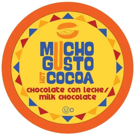 Mucho Gusto Milk Chocolate Hot Cocoa Flavored Pods,Compatible Keurig 2.0,40 Ct image {11}