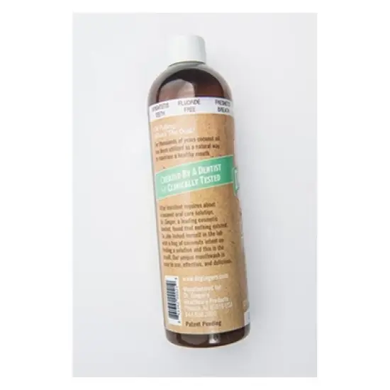 Dr. Ginger's Coconut Mint Mouthwash - 12 fl oz image {3}