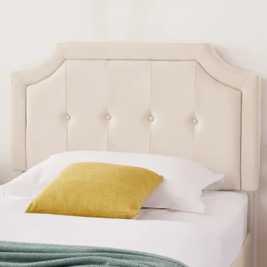 VECELO Modern Upholstered Bed Frame Wooden Platform Bed with Adjustable Headboard and Underbed Storage Space image {13}