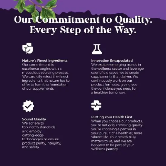 Acai Berry Antioxidant Capsules, Weight Loss Supplement for Immune System, Energy, & Cognitive Health, Nature's Craft, 60ct image {4}