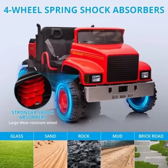 Ride On Truck for Kids 24V Ride On Car with Remote Control image {4}