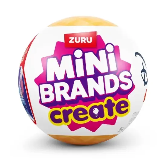 Mini Brands Disney Create Series 1 Capsule: Includes Mini Figure, Plastic Material image {2}