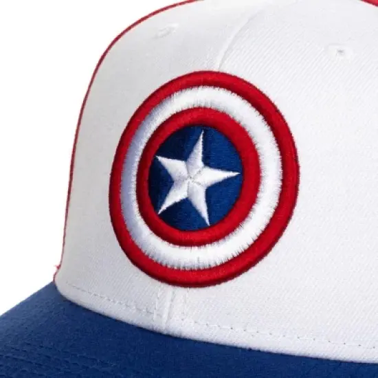 Marvel Captain America Comic Book Superhero Snapback Hat image {4}