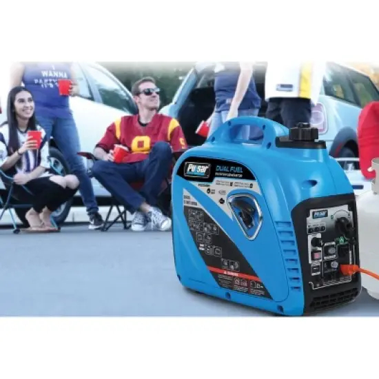 Pulsar Products PG2200BIS 2200W Dual Fuel Electric Start Inverter Generator image {4}